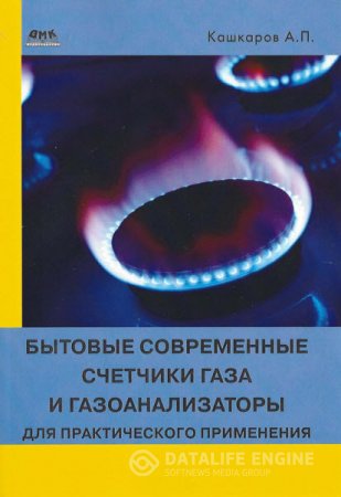 Обложка к Андрей Кашкаров. Бытовые современные счетчики газа и газоанализаторы для практического применения (2015) RTF,FB2
