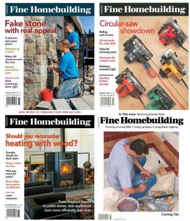 Обложка к Fine Homebuilding №137-200 (2001-2008) PDF