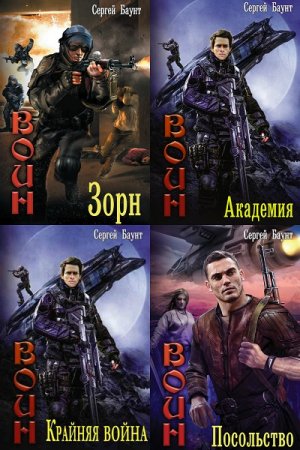 Обложка к Сергей Баунт - Цикл Воин. 4 книги
