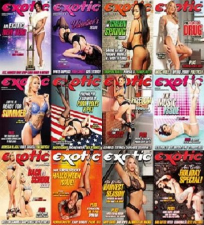 Обложка к Подшивка журнала - Exotic Magazine за 2019 год