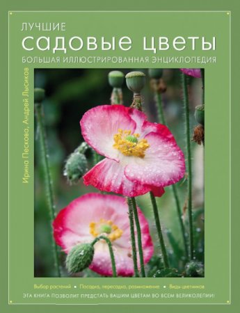 Обложка к Лучшие садовые цветы. Большая иллюстрированная энциклопедия
