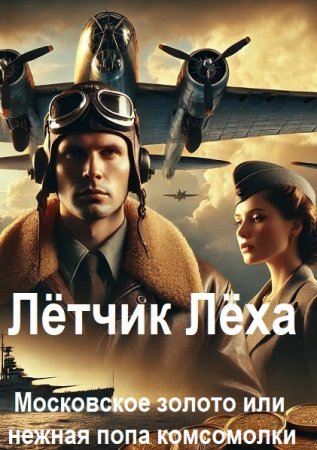 Обложка к Алексей Хренов. Цикл (11 книг) Лётчик Лёха